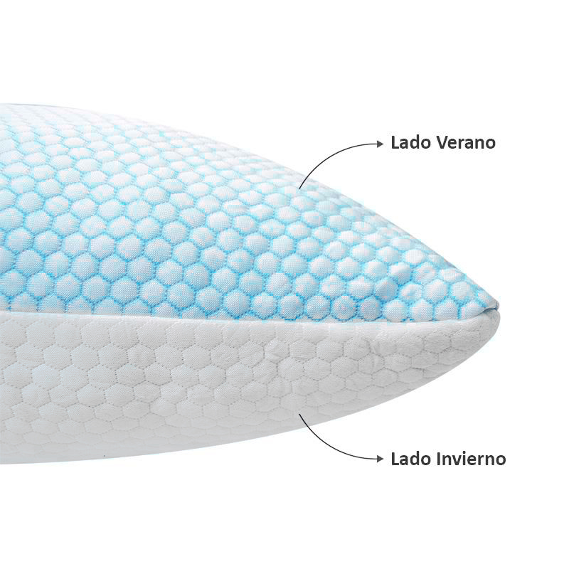 Almohada Memory 50x70 Invierno Verano - Zee Dreams - Imagen 3