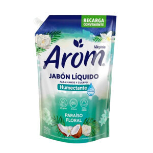 Jabón Líquido Humectante Paraíso Floral 750 ml Doypack - Arom
