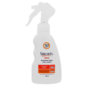 Pantalla Solar SPF 50 Con Gatillo 100 ml - Simond´s
