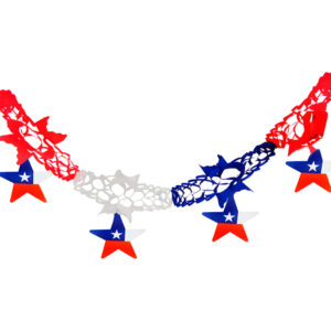 Guirnalda Diciochera Cuadrada Grande Con Estrellas 200 cm - Big Party