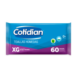 Toallas Húmedas Adulto 60 und - Cotidian