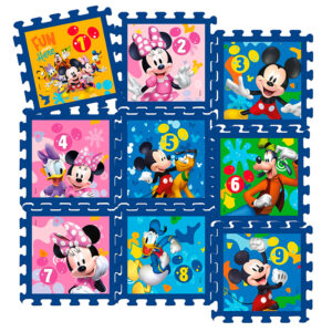 Piso Goma Eva con Números Minnie - Disney