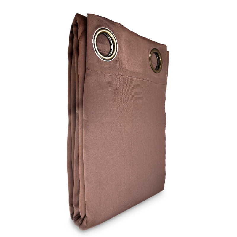 Juego Cortina Victoria Black Out 2 Paños / Café - Doral