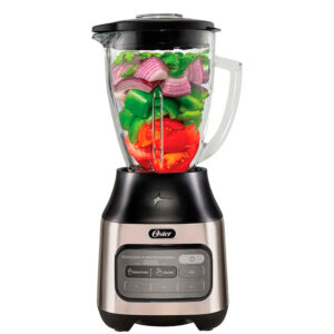 Licuadora Reversible y 3 Velocidades Digital Níquel - Oster