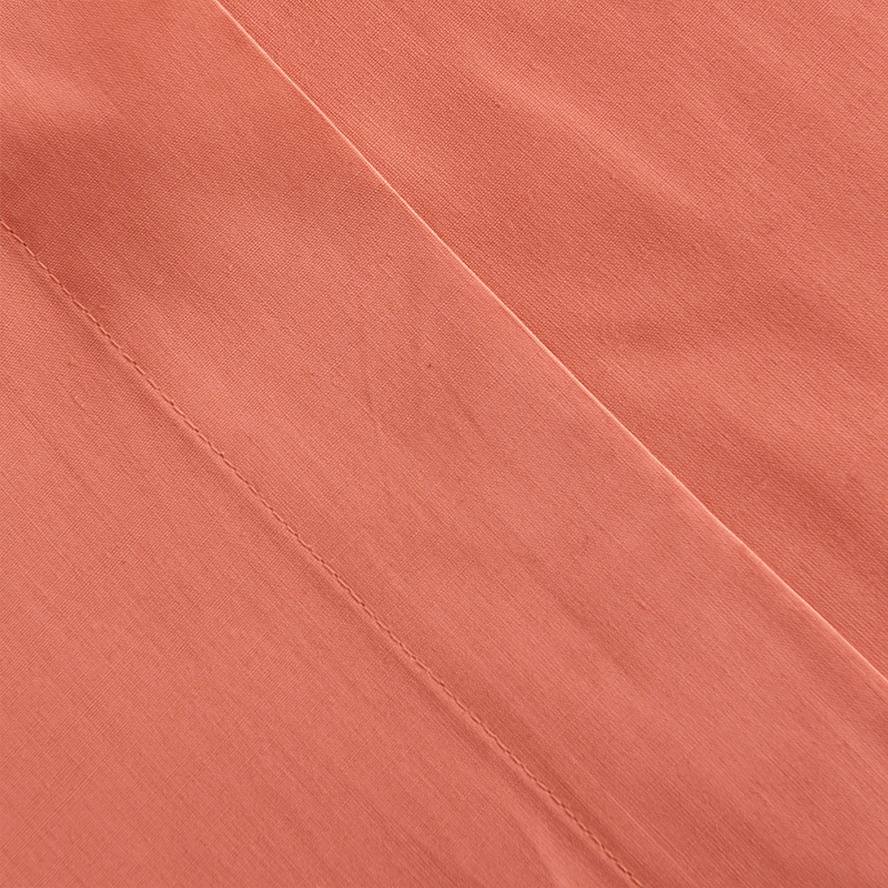 Juego de Sábanas Lisas 144 Hilos 1.5 Plazas / Naranjo - Mashini - Imagen 2