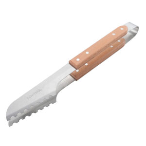 Tenazas Acero Inox Mango Madera - Fontina