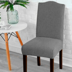 Cubre Silla con Respaldo / Gris - Palermo