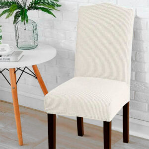 Cubre Silla con Respaldo / Marfil - Palermo