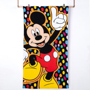 Toalla de Playa 70x140 cm + Bolso / Mickey Fun - Mashini