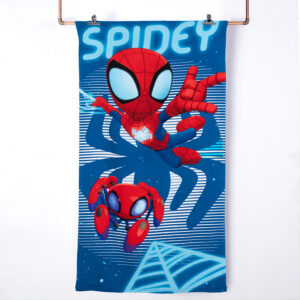 Toalla de Playa 70x140 cm + Bolso / Spiderman Araña - Mashini