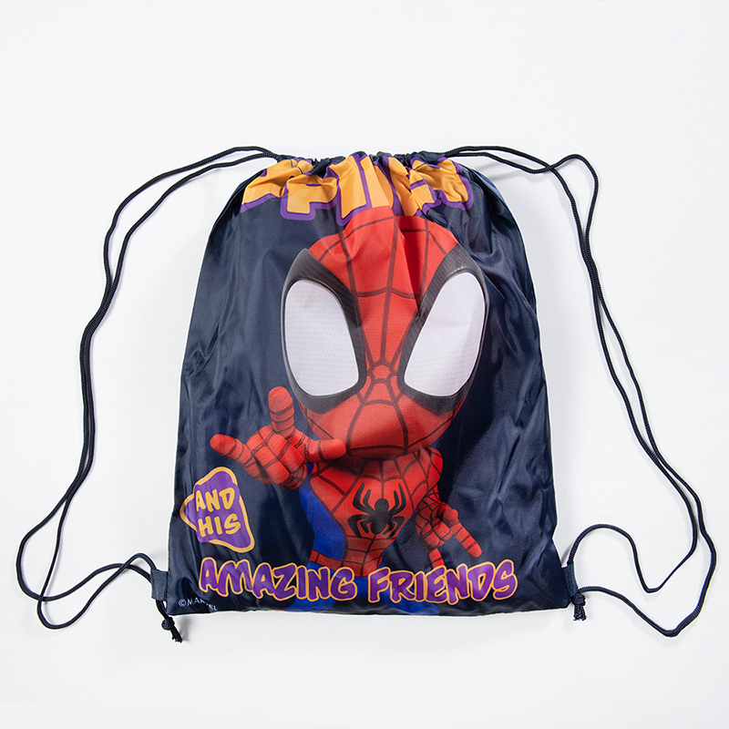 Toalla de Playa 70x140 cm + Bolso / Spiderman Friend - Mashini - Imagen 2