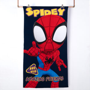Toalla de Playa 70x140 cm + Bolso / Spiderman Friend - Mashini