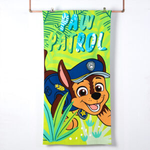 Toalla de Playa 70x140 cm + Bolso / Paw Patrol Jungle - Mashini