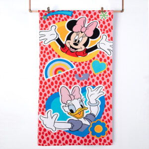 Toalla de Playa 70x140 cm + Bolso / Minnie Heart - Mashini