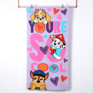 Toalla de Playa 70x140 cm + Bolso / Paw Patrol Coll - Mashini