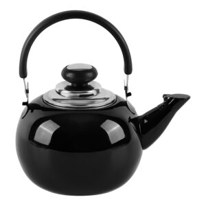 Teteras Diana de Acero Inoxidable / Negro - Doral