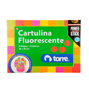 Bolsón de Cartulina Flúor 6 Hojas Imagia - Torre