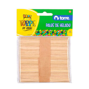 Palos de Helado 50 unidades Natural - Torre