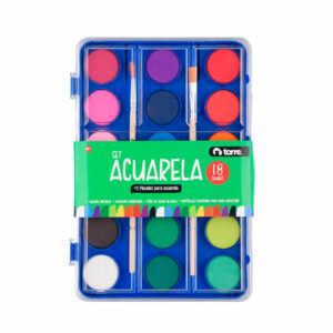Set Acuarela 18 Colores - Torre