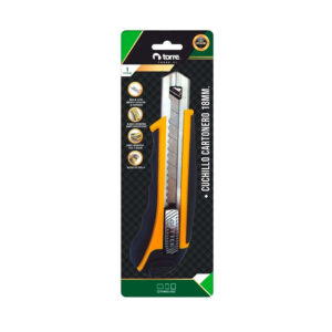Cuchillo Cartonero Premium Grande 18mm. - Torre