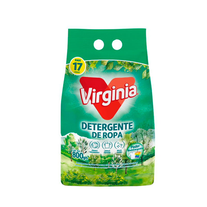 Detergente en Polvo 800 grs - Virginia