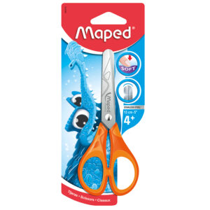 Tijera Mango Naranja Soft 13 cm - Maped