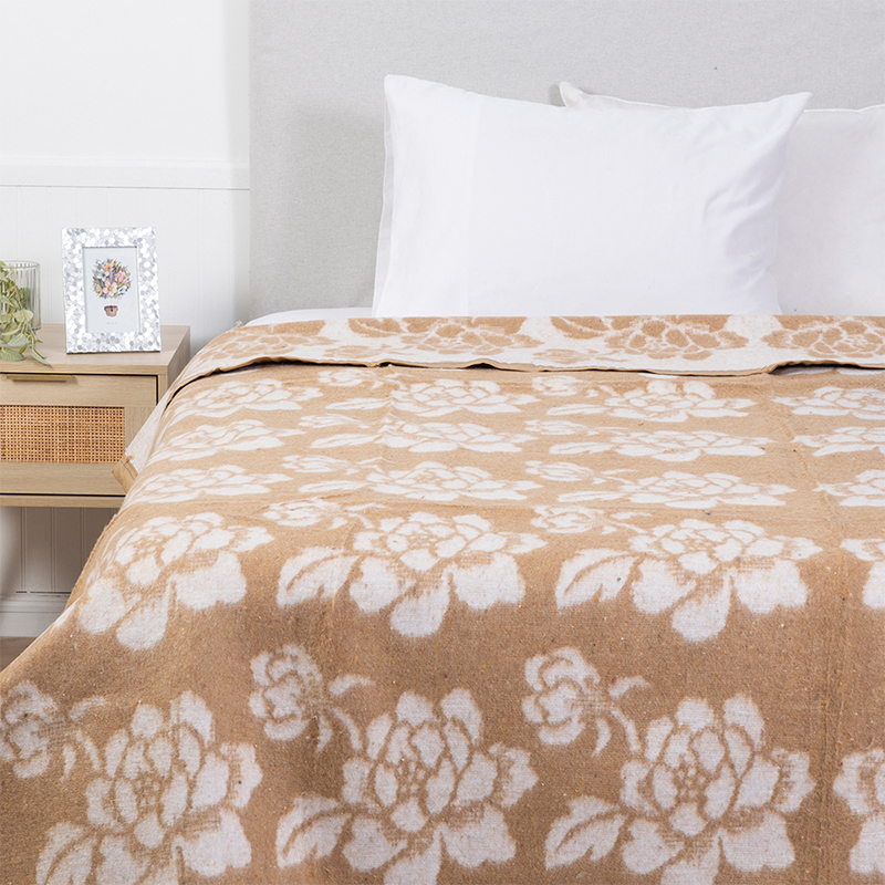 Frazada Térmica Noruega 2 Plazas / Beige - Mashini