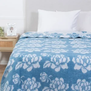 Frazada Térmica Noruega 2 Plazas / Celeste - Mashini