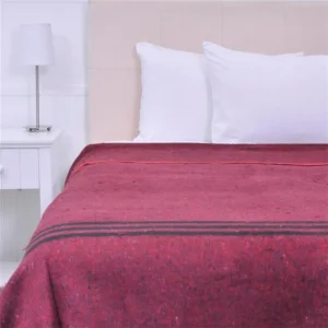 Frazada Térmica King / Líneas Rojo - Plumetti