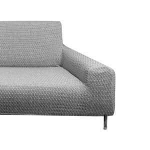 Funda de Sillón Anastasia Panal 1 Cuerpo / Gris Oscuro - Doral