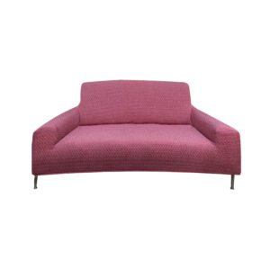 Funda de Sillón Anastasia Panal 2 Cuerpos / Burdeo - Doral