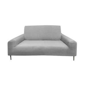 Funda de Sillón Anastasia Panal 2 Cuerpos / Gris Oscuro - Doral
