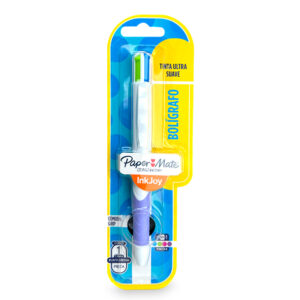 Bolígrafo Inkjoy Quatro 4 Colores Fashion TJX1 Grip Morado - Paper Mate