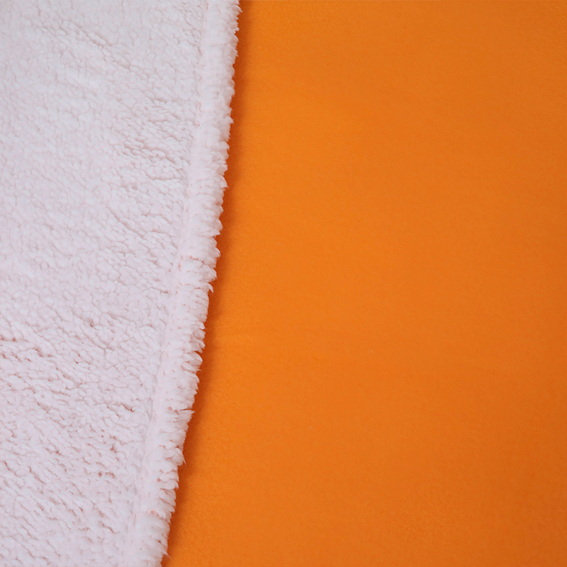 Frazada Polar Sherpa Premium 2.5 Plazas / Mostaza - Doral - Imagen 3