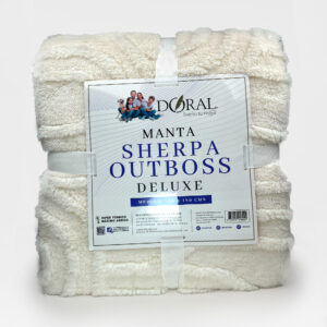 Manta Sherpa Outboss Deluxe / Crudo - Doral