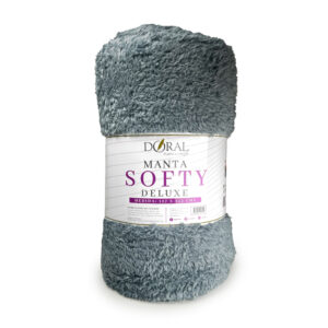 Manta Softy Lisa / Gris - Doral