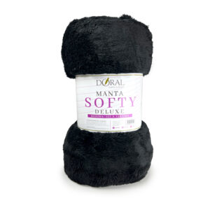 Manta Softy Lisa / Negro - Doral