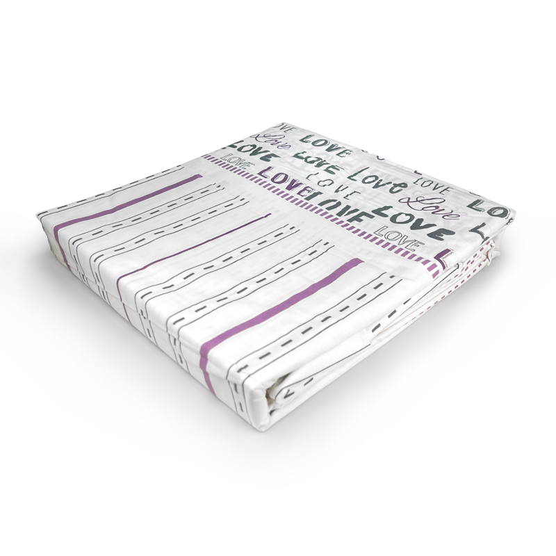 Juego de Sábanas 144 Hilos Composé Premium 1.5 Plazas / Love - Doral