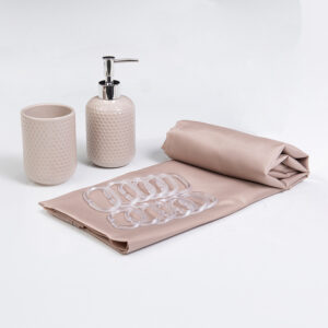 Set de Baño 4 Piezas / Arena - Mashini