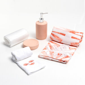 Set de Baño en Caja 6 Piezas / Rapel  - Mashini