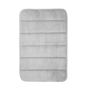 Piso de Baño Flannel 40 x 60 cm  / Gris - Mashini