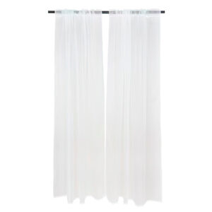 Set Cortina Pasa Tubo / White - Masel