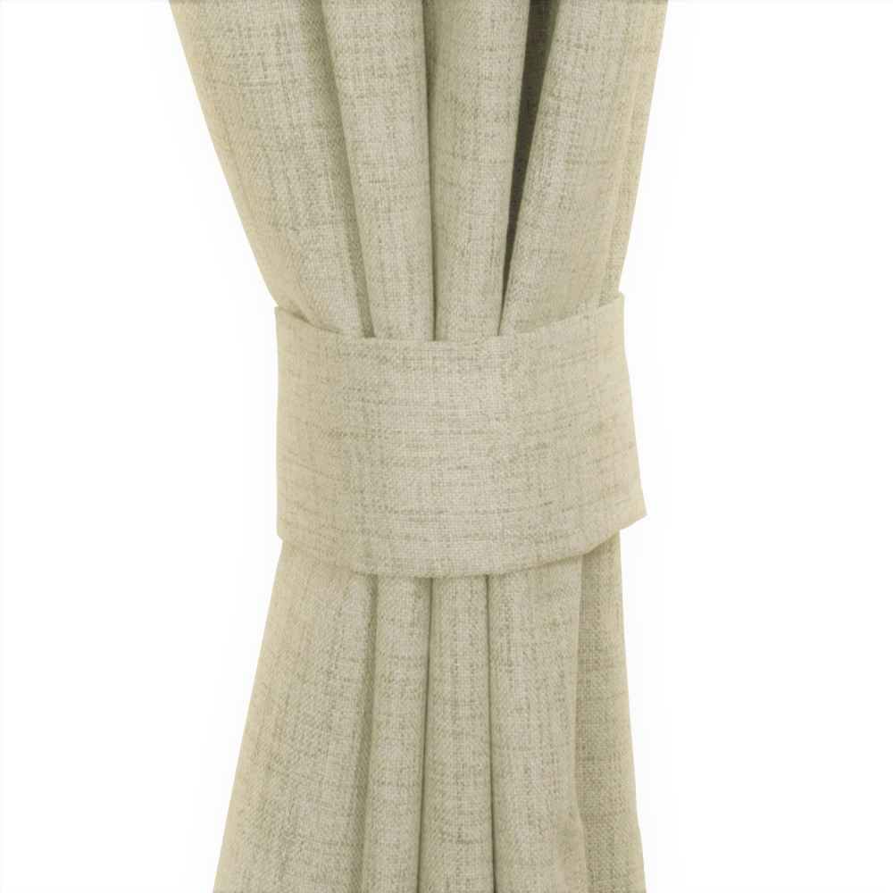 Cortinas Blackout Lino / White - Masel - Imagen 2