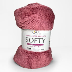 Manta Softy Lisa / Malva - Doral