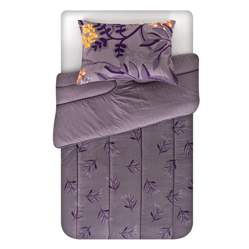 Plumón Estampado 1.5 Plazas / Lavanda - American Family By Cannon - Imagen 4