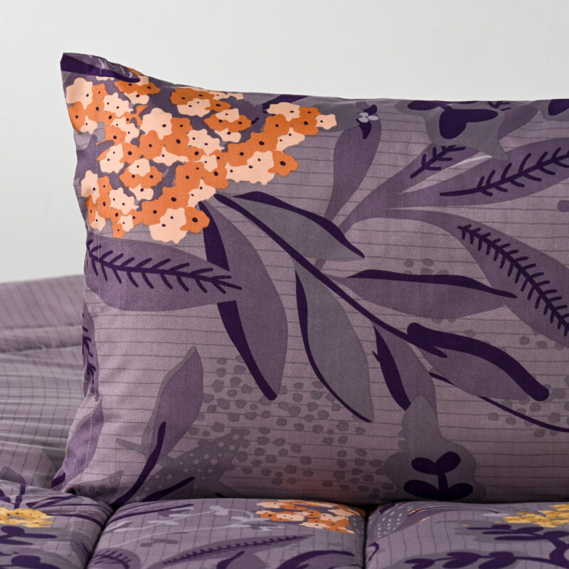 Plumón Estampado 1.5 Plazas / Lavanda - American Family By Cannon - Imagen 5