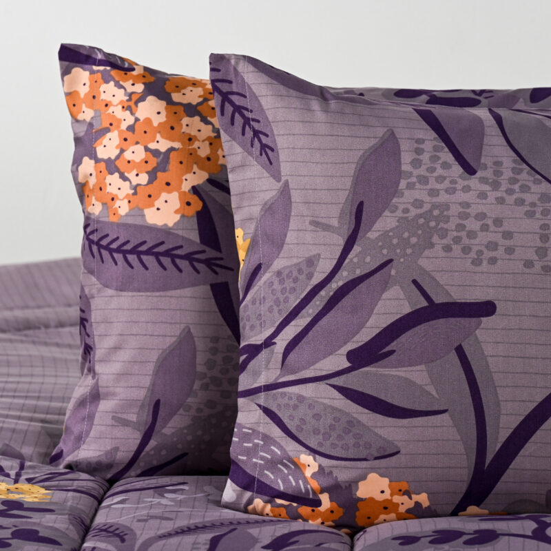 Plumón Estampado 2 Plazas / Lavanda - American Family By Cannon - Imagen 3