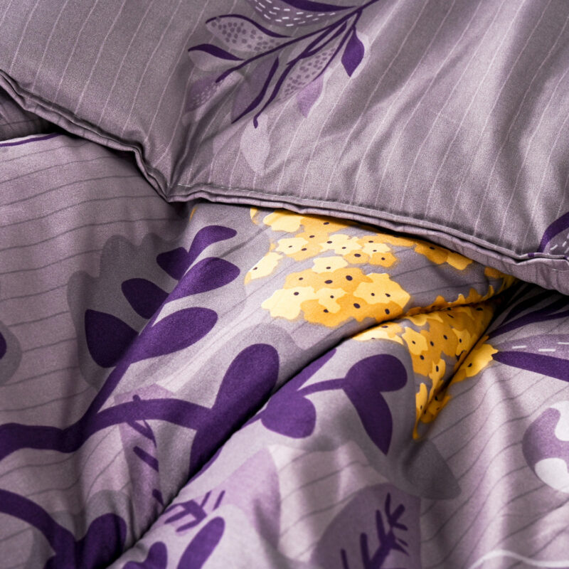 Plumón Estampado 2 Plazas / Lavanda - American Family By Cannon - Imagen 4