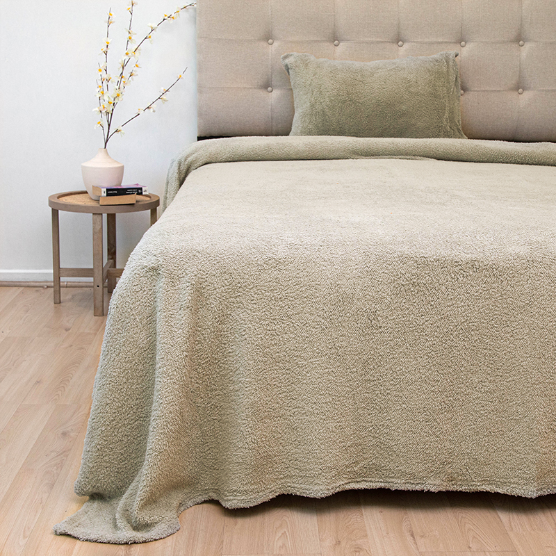 Sábanas Chiporro Lisa 1.5 Plazas / Taupe - Doral