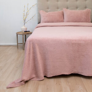 Sábanas Chiporro Lisa 2 Plazas / Rosado - Doral